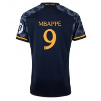 Fotbalové Dres Real Madrid Kylian Mbappe #9 Venkovní 2023-24 Krátký Rukáv